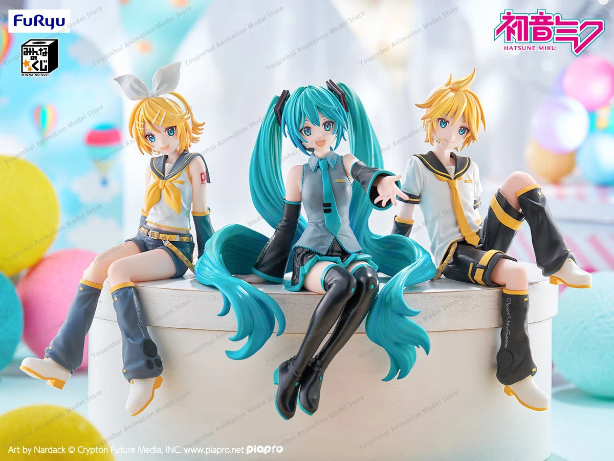 Miku, Rin, Len Figures