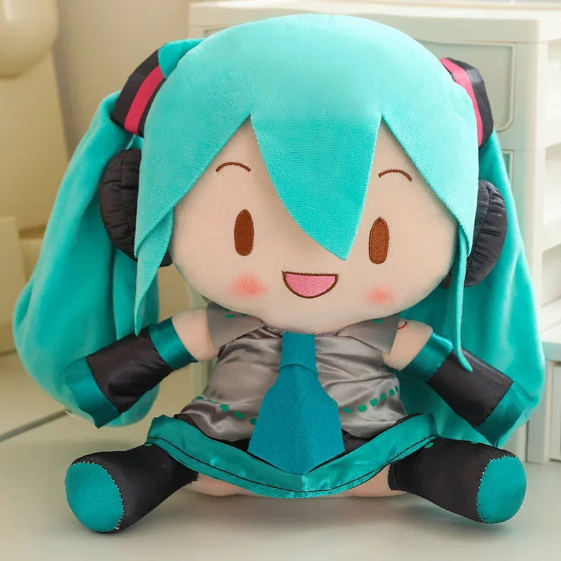Hatsune Miku Plush (Blue, Pink, Winter)