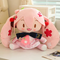 Hatsune Miku Plush (Blue, Pink, Winter)