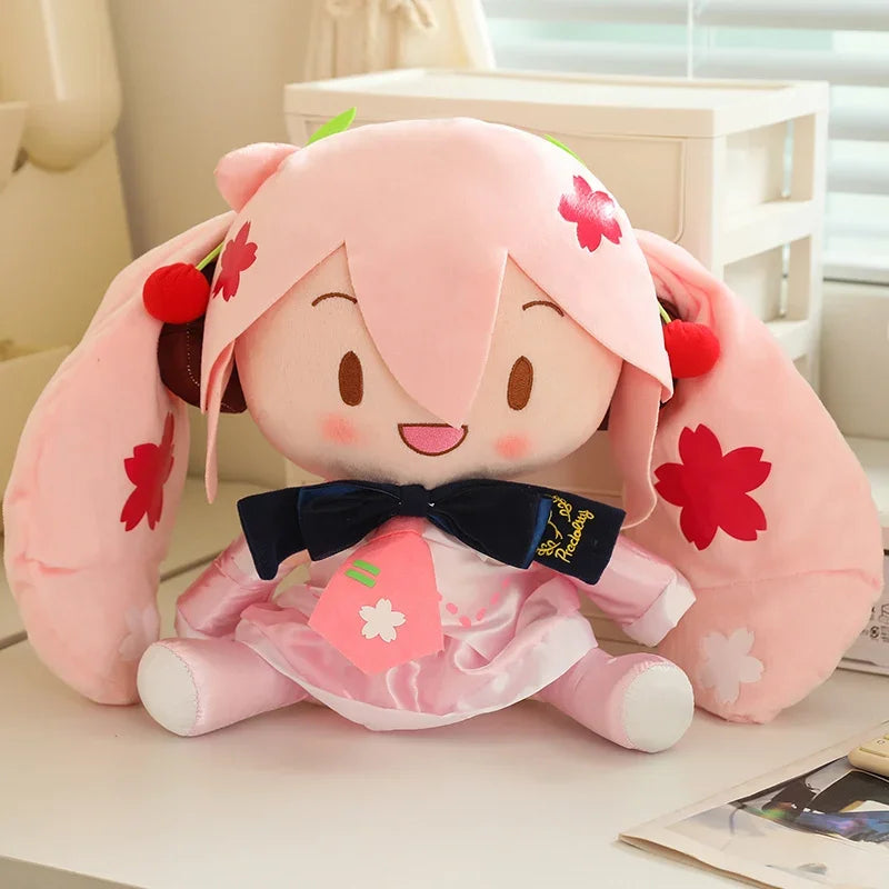 Hatsune Miku Plush (Blue, Pink, Winter)