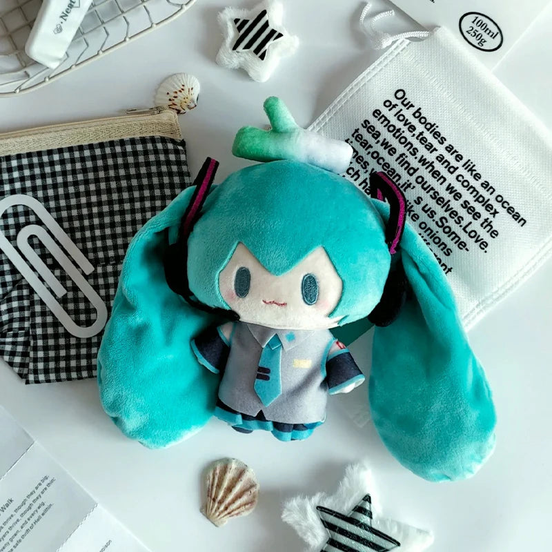 Miku, Rin, Len plushies