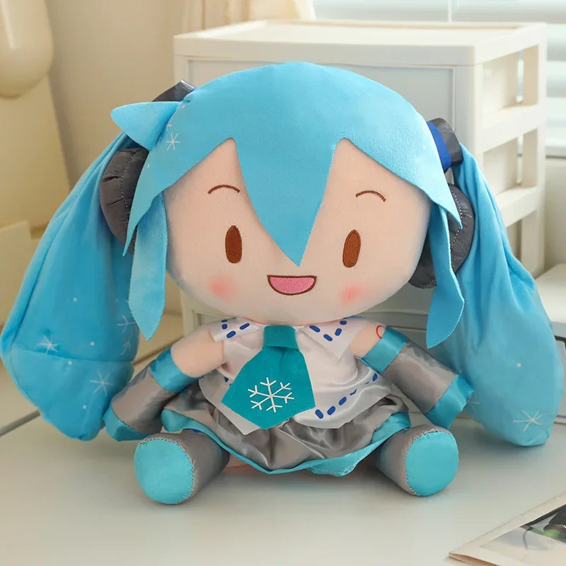 Hatsune Miku Plush (Blue, Pink, Winter)