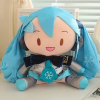 Hatsune Miku Plush (Blue, Pink, Winter)
