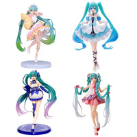 Hatsune Miku Figure Collection – 4 Unique Outfit Variants