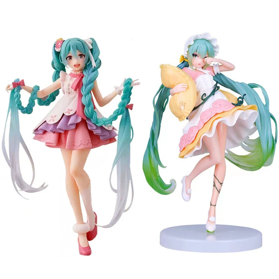 Hatsune Miku Figure Collection – 4 Unique Outfit Variants