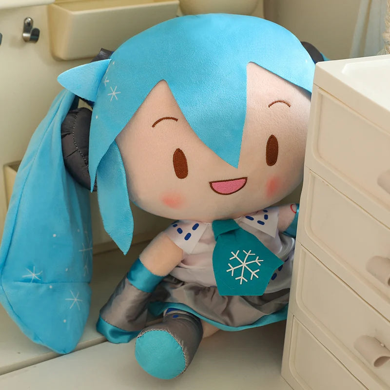 Hatsune Miku Plush (Blue, Pink, Winter)