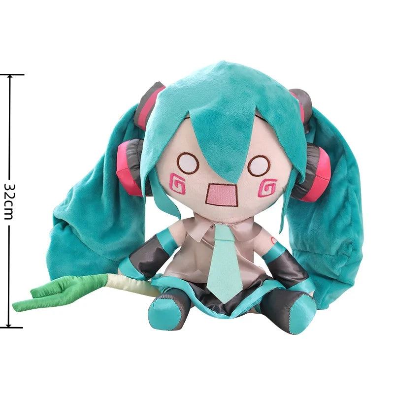 Shocked Hatsune Miku Plush