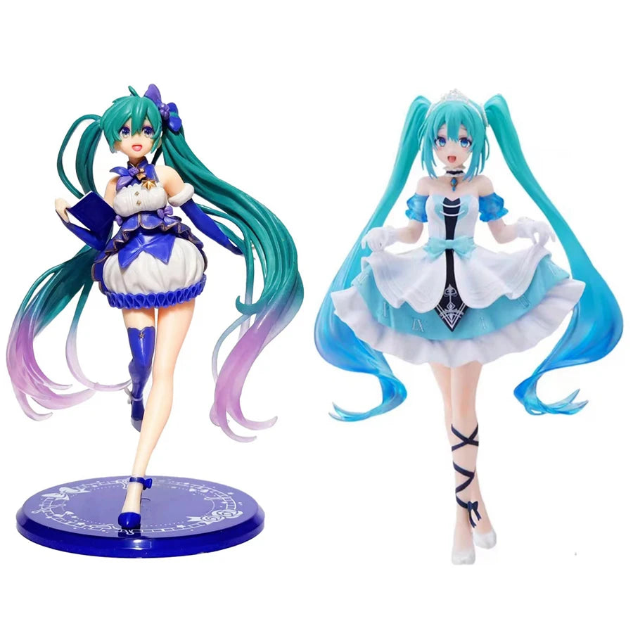 Hatsune Miku Figure Collection – 4 Unique Outfit Variants