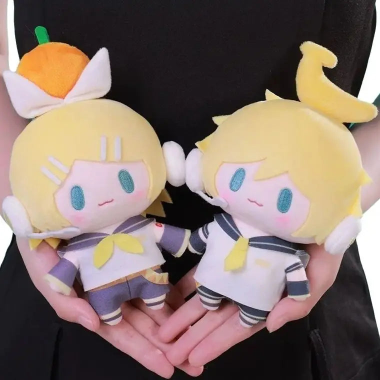 Miku, Rin, Len plushies