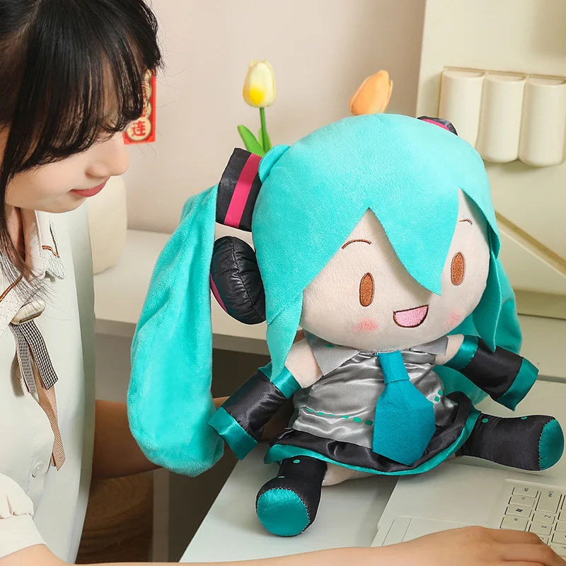 Hatsune Miku Plush (Blue, Pink, Winter)