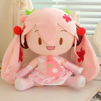 Hatsune Miku Plush (Blue, Pink, Winter)
