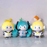 Miku, Rin, Len plushies